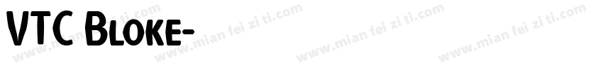 VTC Bloke字体转换